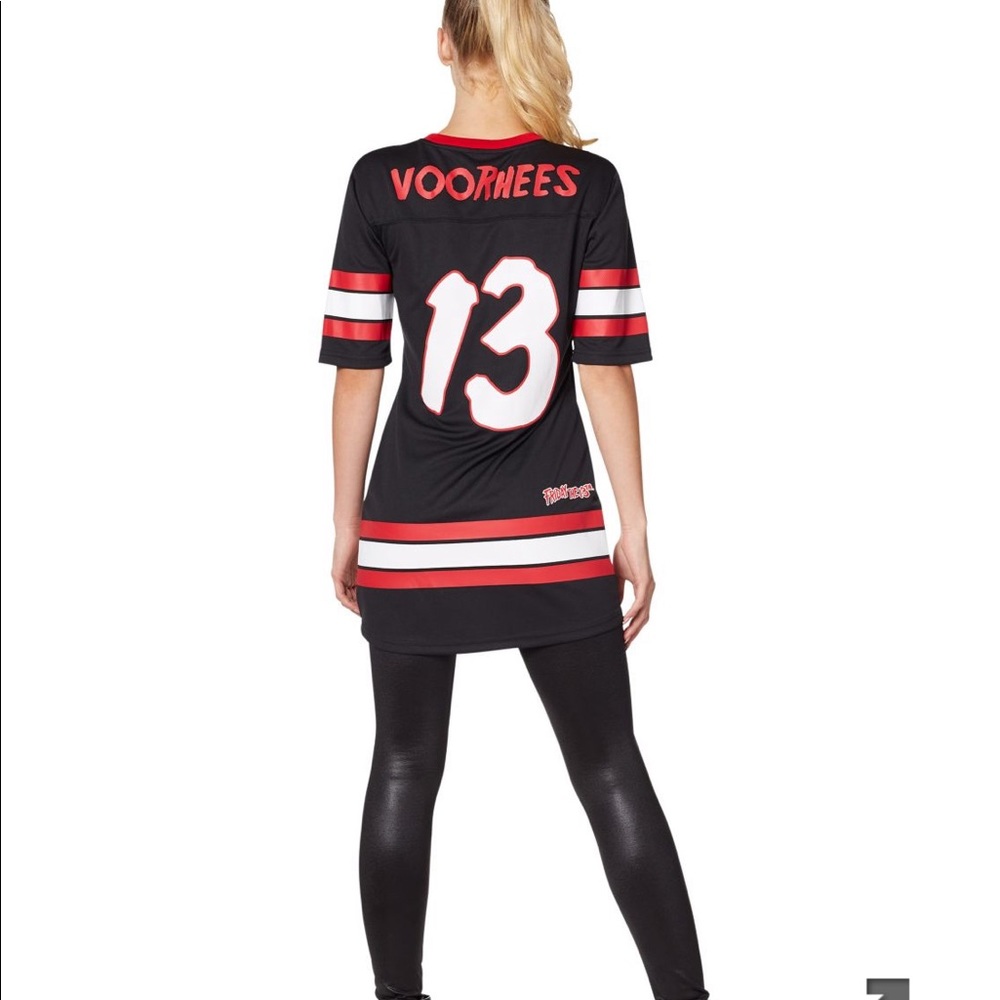 Jason hockey jersey dress